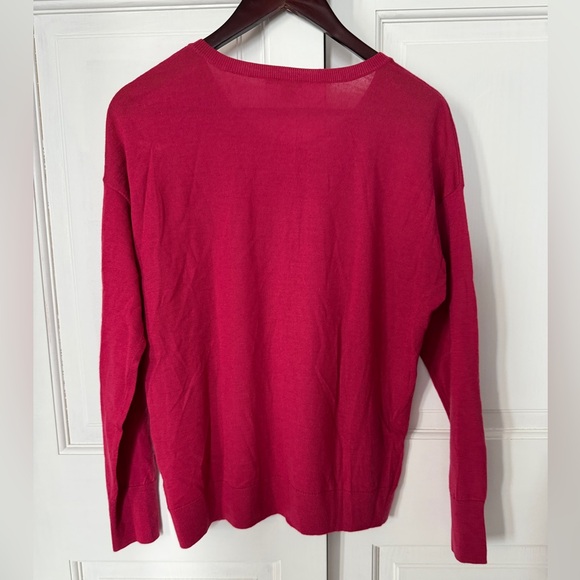 Halogen Fuchsia Button-Up Cardigan - Picture 2 of 6